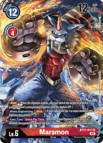 Marsmon [BT11-017] (Alternate Art) [Dimensional Phase] - Destination Retro