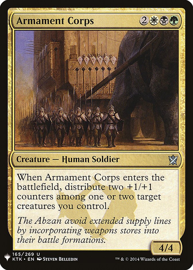 Armament Corps [Mystery Booster] - Destination Retro