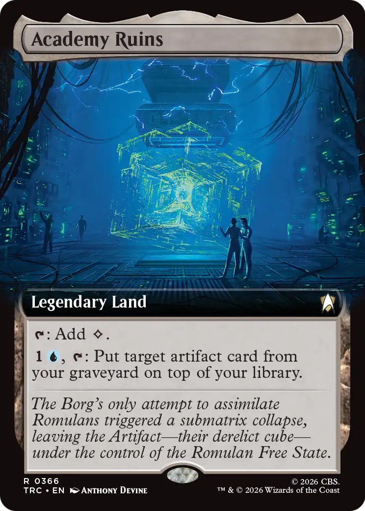 Academy Ruins (Extended Art) [Star Trek Commander] - Destination Retro