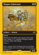 Thopter Fabricator (First-Place Foil) [Aetherdrift] - Destination Retro