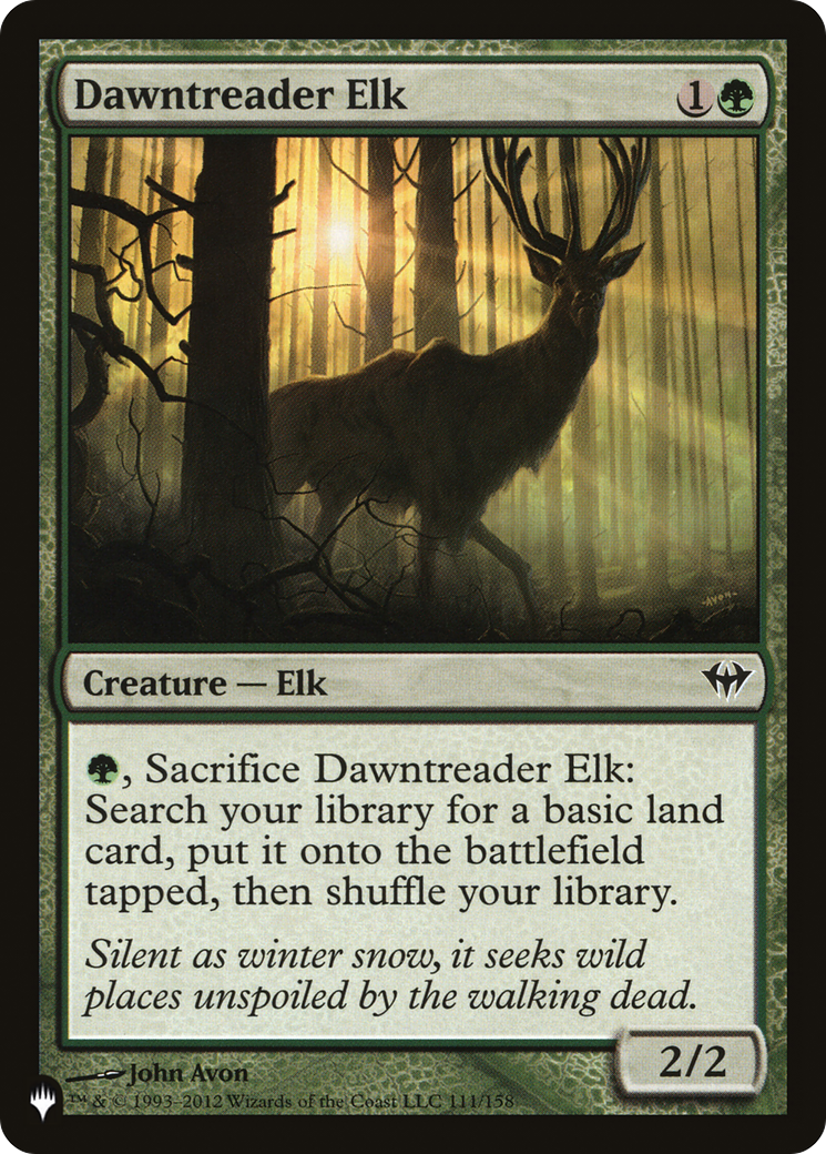 Dawntreader Elk [The List] - Destination Retro