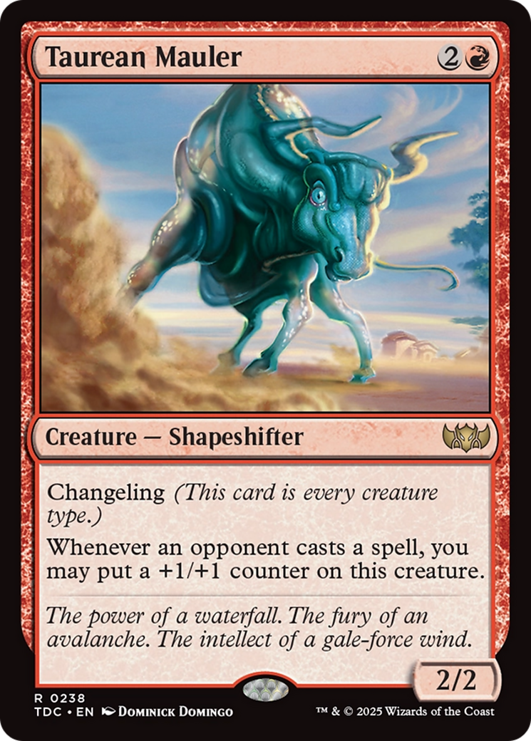 Taurean Mauler [Tarkir: Dragonstorm Commander] - Destination Retro