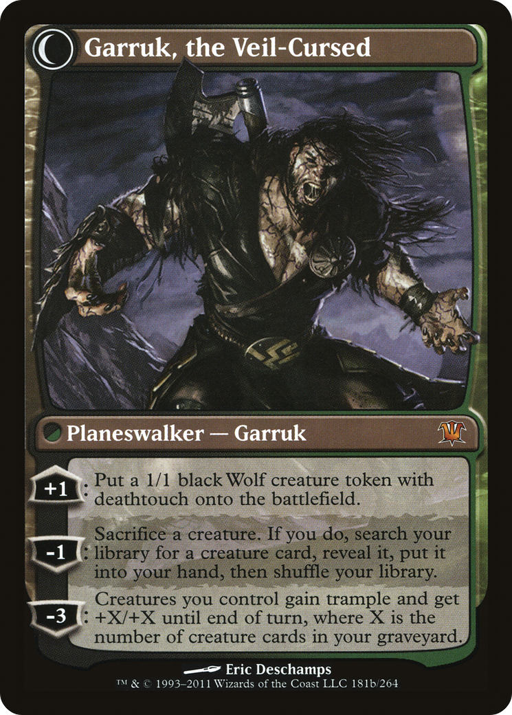 Garruk Relentless // Garruk, the Veil-Cursed [Secret Lair: From Cute to Brute] - Destination Retro