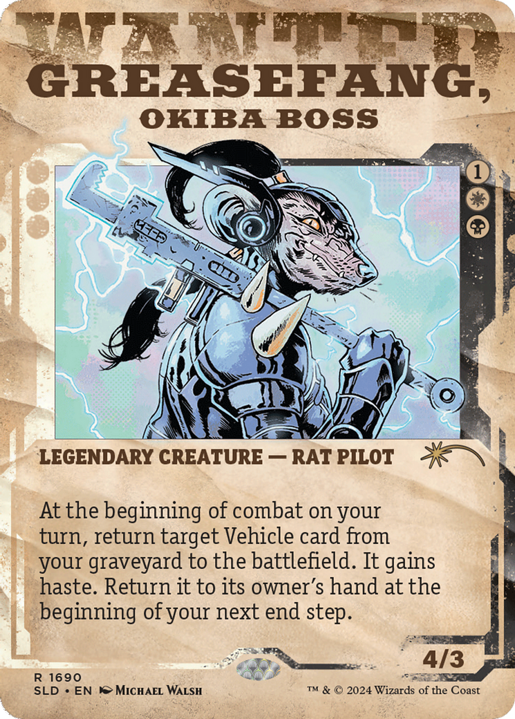 Greasefang, Okiba Boss [Secret Lair Drop Series] - Destination Retro