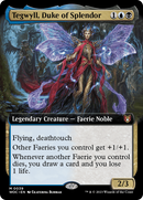 Tegwyll, Duke of Splendor (Extended Art) [Wilds of Eldraine Commander] - Destination Retro