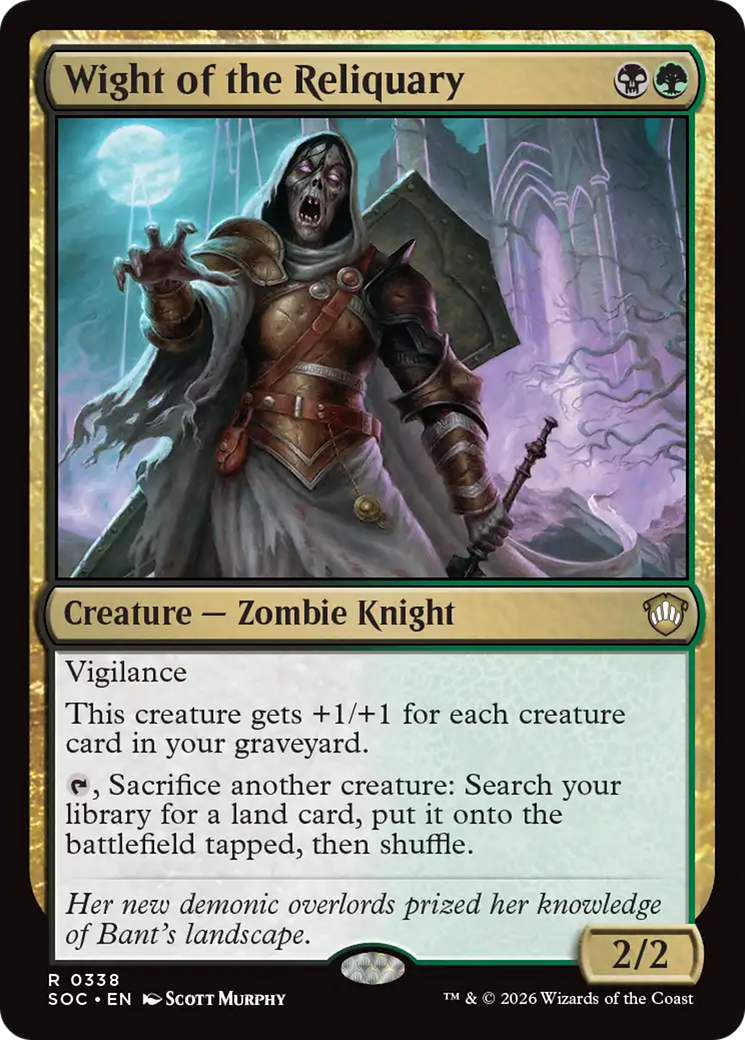Wight of the Reliquary [Secrets of Strixhaven Commander] - Destination Retro