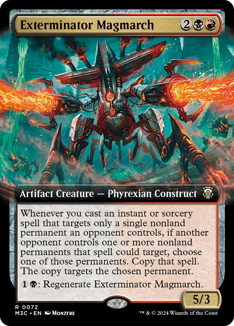 Exterminator Magmarch (Extended Art) [Modern Horizons 3 Commander] - Destination Retro