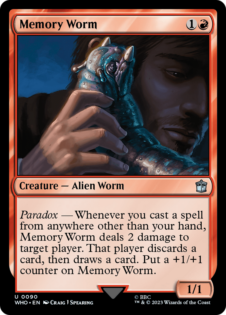 Memory Worm [Doctor Who] - Destination Retro