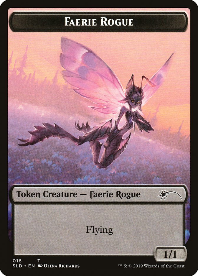 Faerie Rogue Token (016) [Secret Lair Drop Series] - Destination Retro