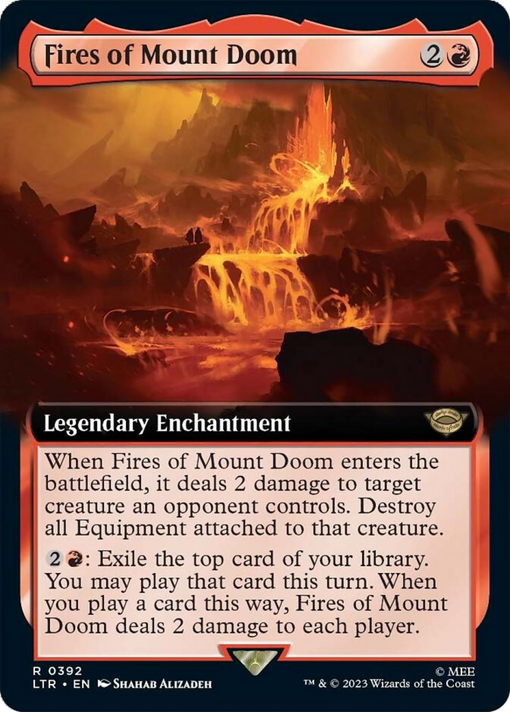 Fires of Mount Doom (Extended Art) [The Lord of the Rings: Tales of Middle-Earth] - Destination Retro