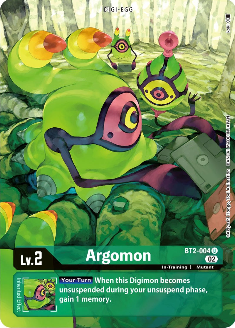 Argomon [BT2-004] (Alternate Art) [Starter Deck: Beelzemon Advanced Deck Set] - Destination Retro
