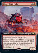 Ogre-Head Helm (Extended Art) [Kamigawa: Neon Dynasty] - Destination Retro