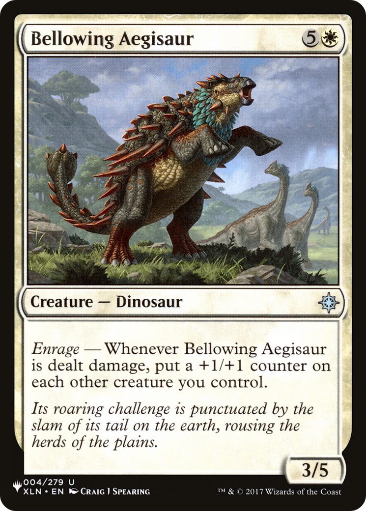 Bellowing Aegisaur [The List] - Destination Retro