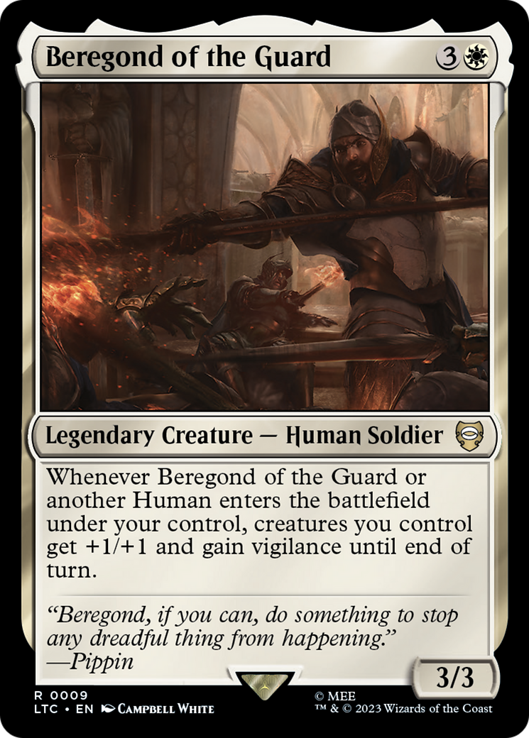 Beregond of the Guard [The Lord of the Rings: Tales of Middle-Earth Commander] - Destination Retro