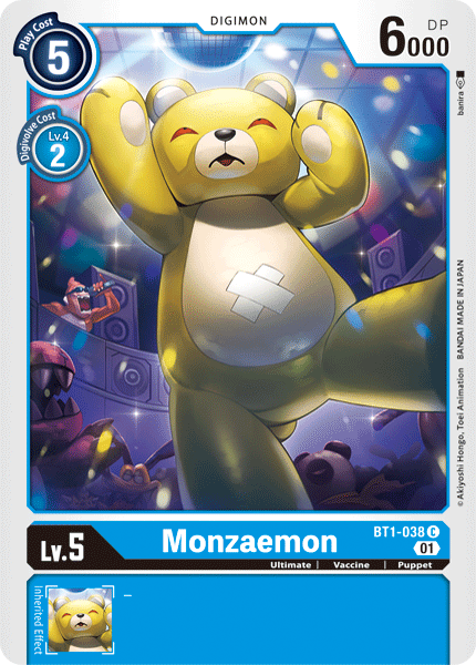 Monzaemon [BT1-038] (Alternative Art) [Starter Deck: Ulforce Veedramon] - Destination Retro