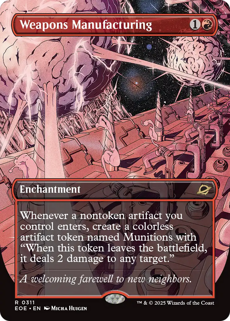 Weapons Manufacturing (Borderless) [Edge of Eternities] - Destination Retro