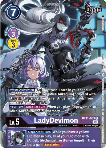 LadyDevimon [BT11-083] (Alternate Art) [Dimensional Phase] - Destination Retro