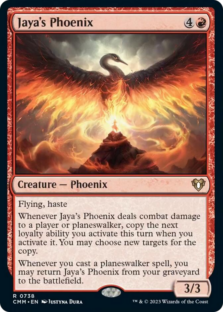 Jaya's Phoenix [Commander Masters] - Destination Retro