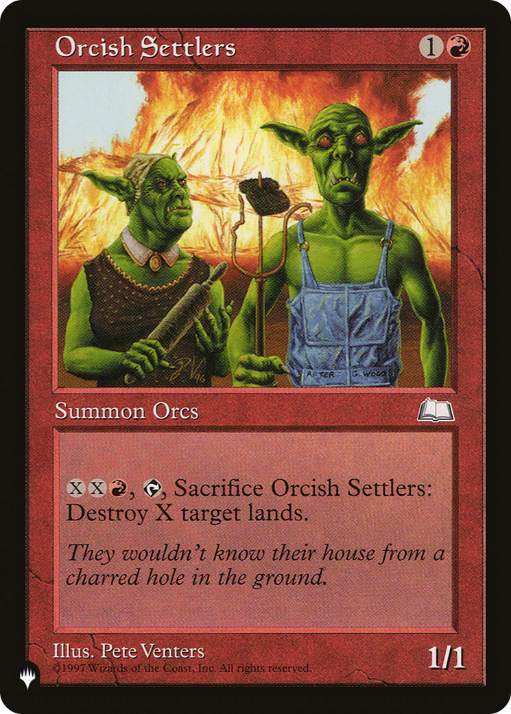 Orcish Settlers [The List] - Destination Retro