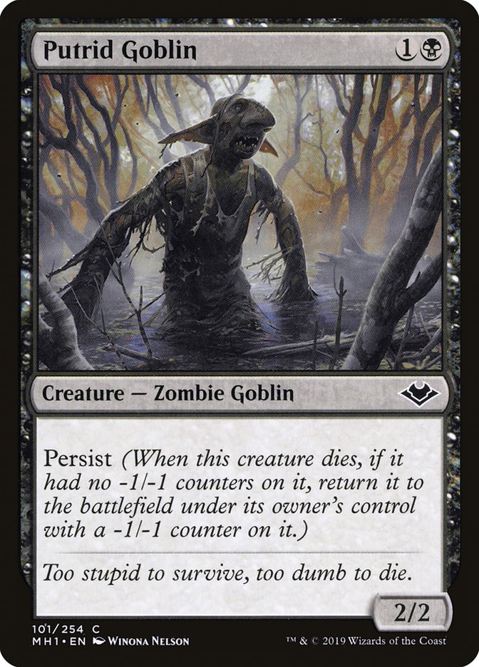Putrid Goblin [Modern Horizons] - Destination Retro
