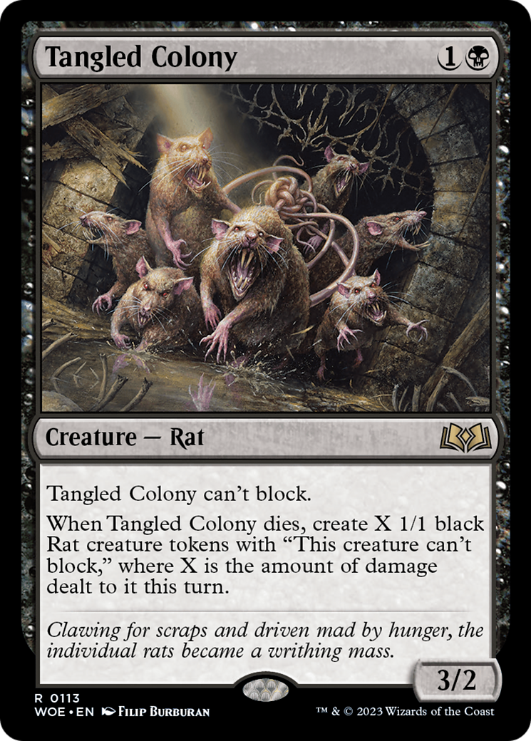 Tangled Colony [Wilds of Eldraine] - Destination Retro