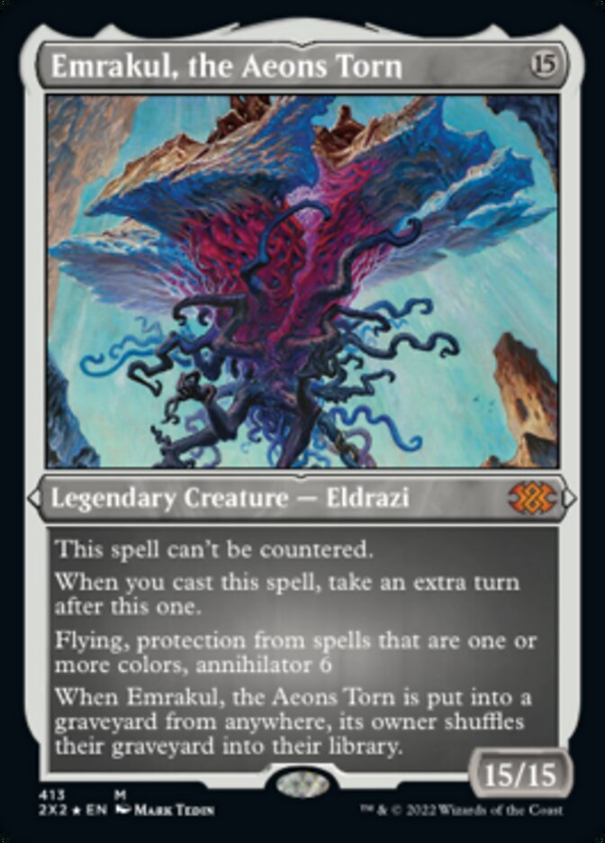 Emrakul, the Aeons Torn (Foil Etched) [Double Masters 2022] - Destination Retro