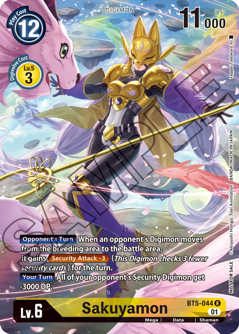 Sakuyamon [BT5-044] (Tamer's Card Set 1) [Battle of Omni Promos] - Destination Retro