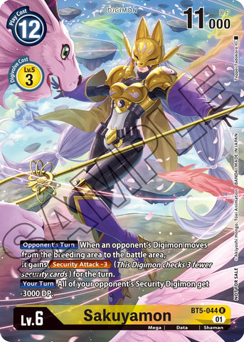 Sakuyamon [BT5-044] (Tamer's Card Set 1) [Battle of Omni Promos] - Destination Retro