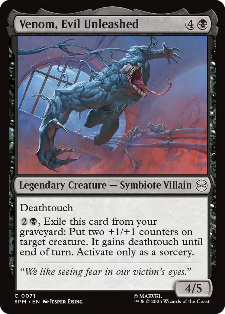 Venom, Evil Unleashed [Marvel's Spider-Man] - Destination Retro