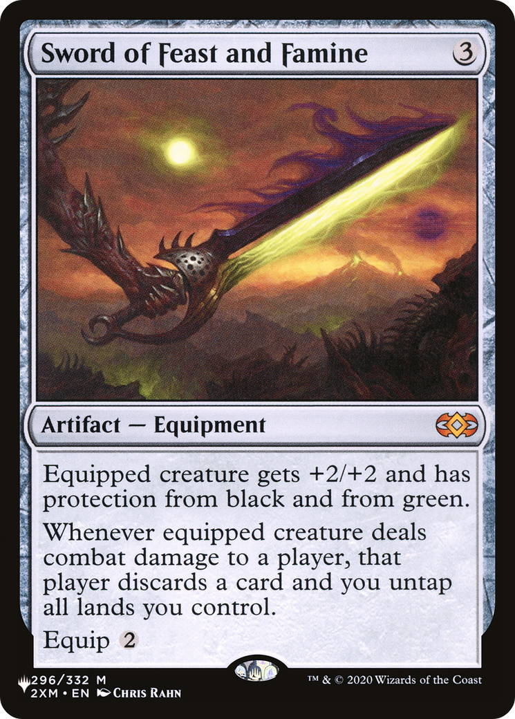 Sword of Feast and Famine [The List] - Destination Retro