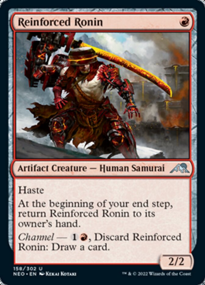 Reinforced Ronin [Kamigawa: Neon Dynasty] - Destination Retro