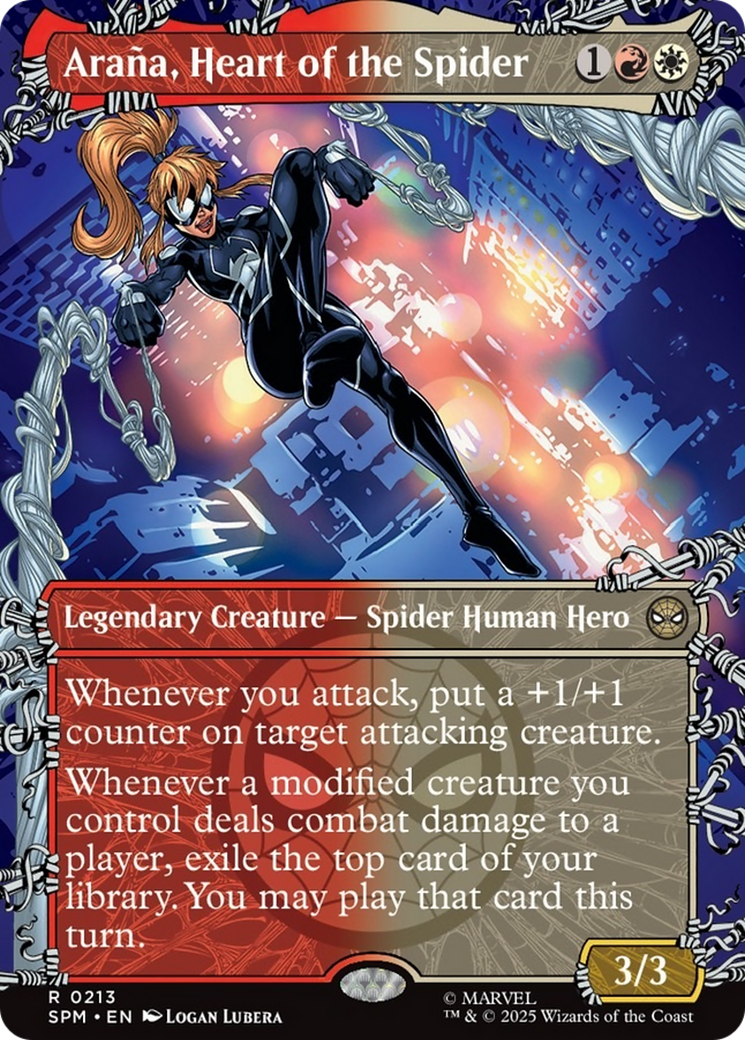 Arana, Heart of the Spider (Borderless) [Marvel's Spider-Man] - Destination Retro