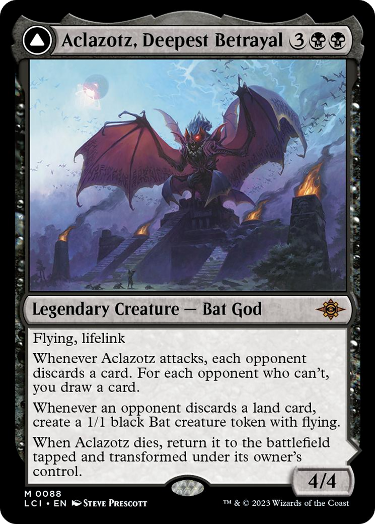 Aclazotz, Deepest Betrayal // Temple of the Dead [The Lost Caverns of Ixalan] - Destination Retro