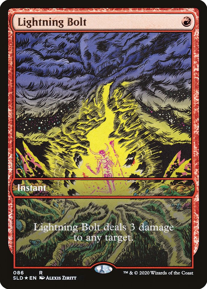 Lightning Bolt (086) [Secret Lair Drop Series] - Destination Retro