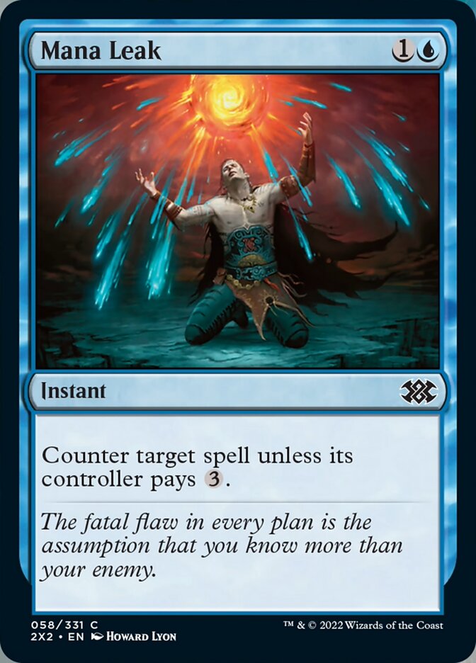 Mana Leak [Double Masters 2022] - Destination Retro