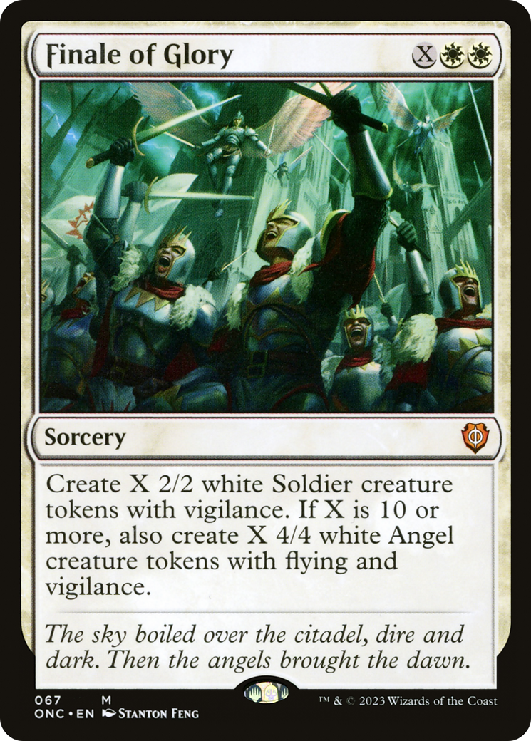 Finale of Glory [Phyrexia: All Will Be One Commander] - Destination Retro