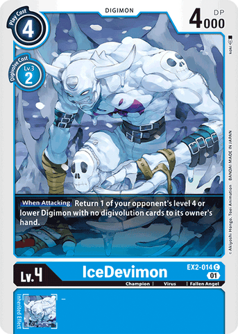 IceDevimon [EX2-014] [Digital Hazard] - Destination Retro