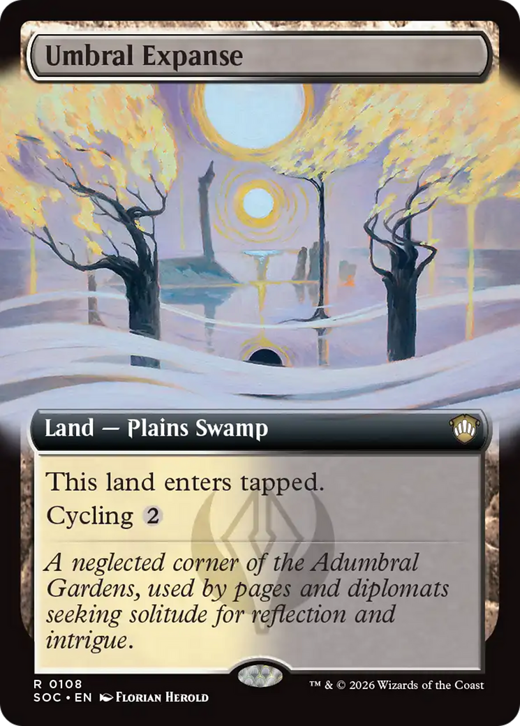 Umbral Expanse (Extended Art) [Secrets of Strixhaven Commander] - Destination Retro