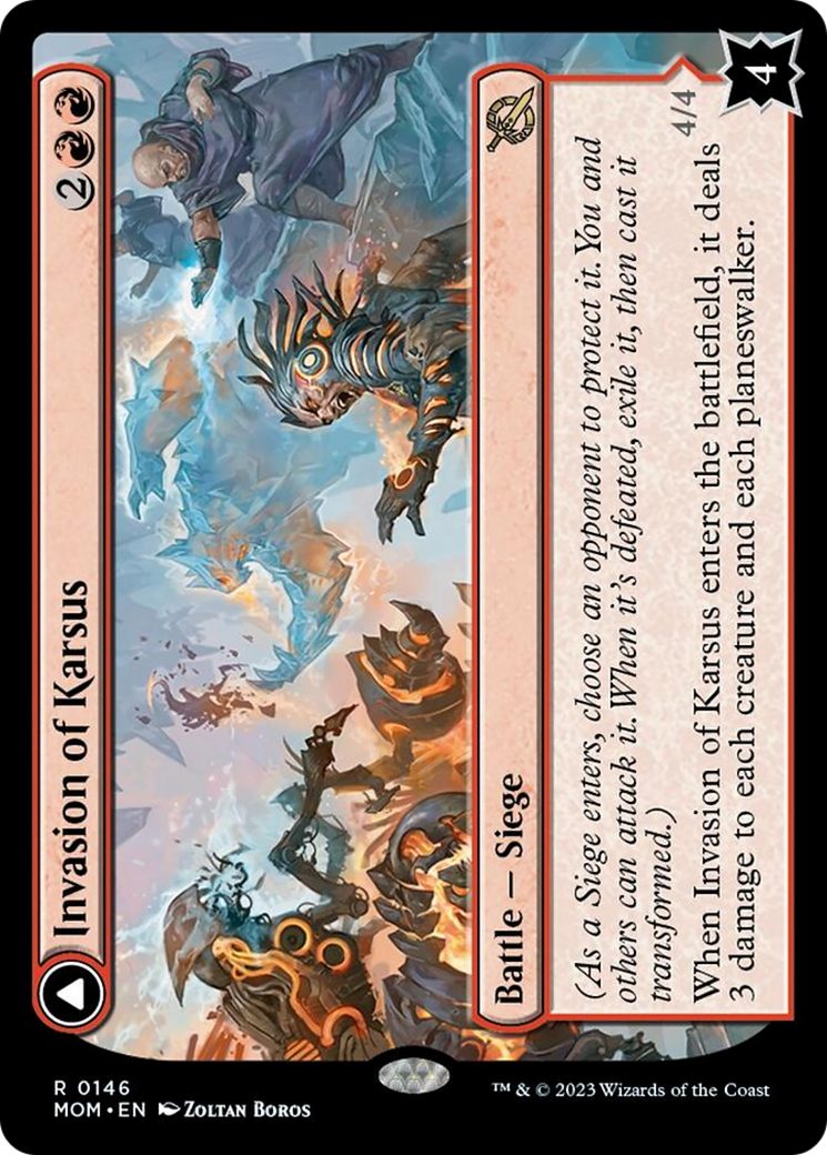 Invasion of Karsus // Refraction Elemental [March of the Machine] - Destination Retro