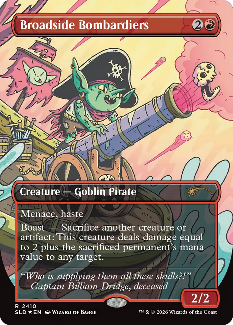 Broadside Bombardiers [Secret Lair Drop Series] - Destination Retro