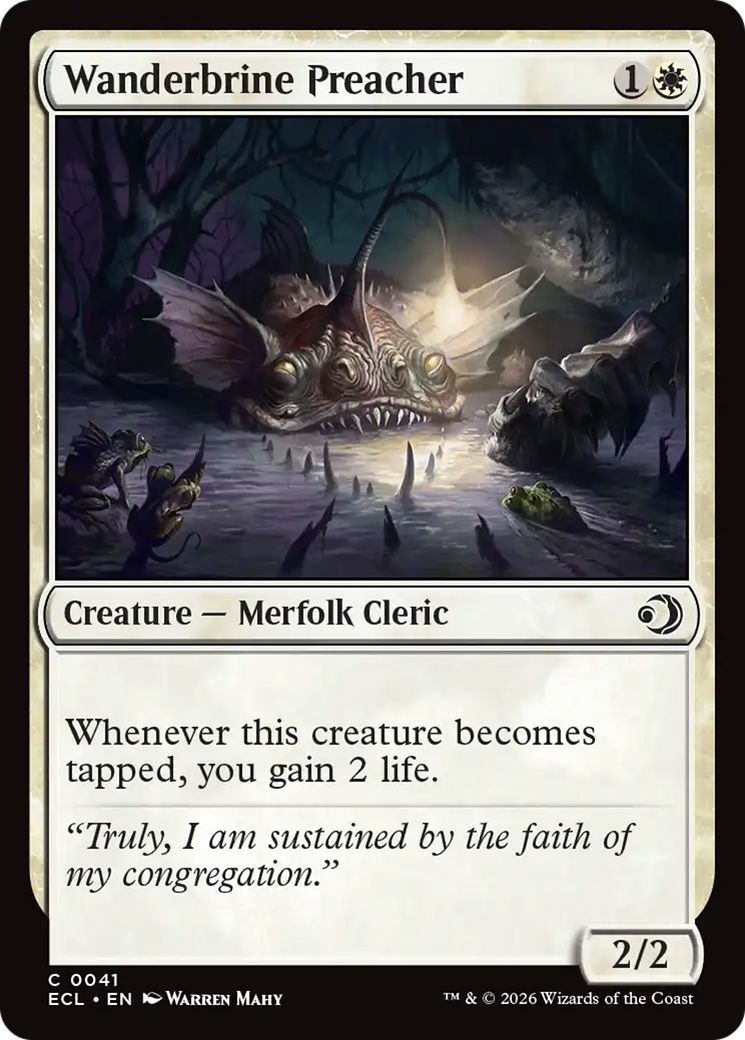 Wanderbrine Preacher [Lorwyn Eclipsed] - Destination Retro