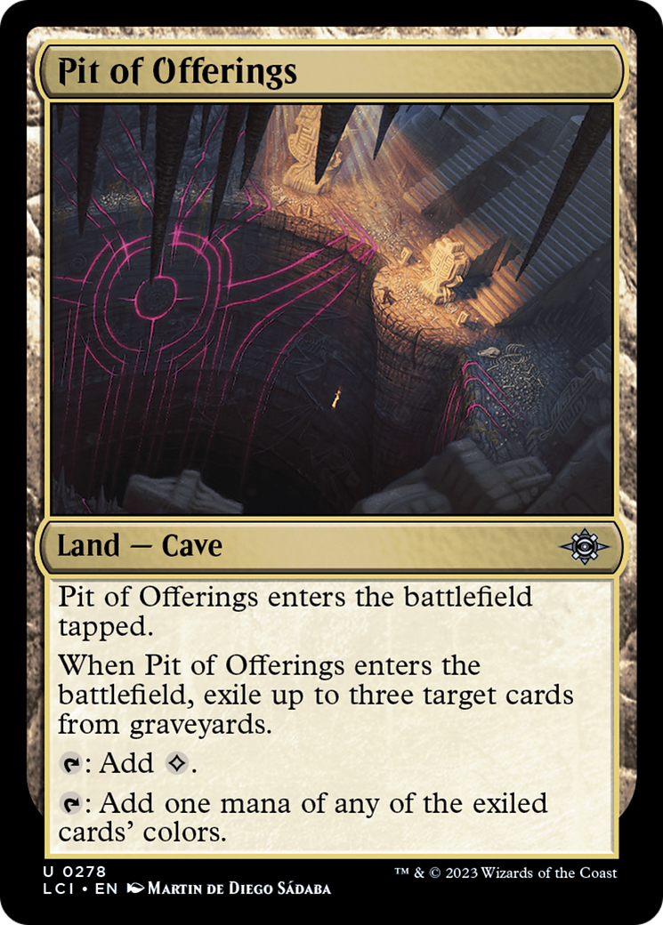 Pit of Offerings [The Lost Caverns of Ixalan] - Destination Retro