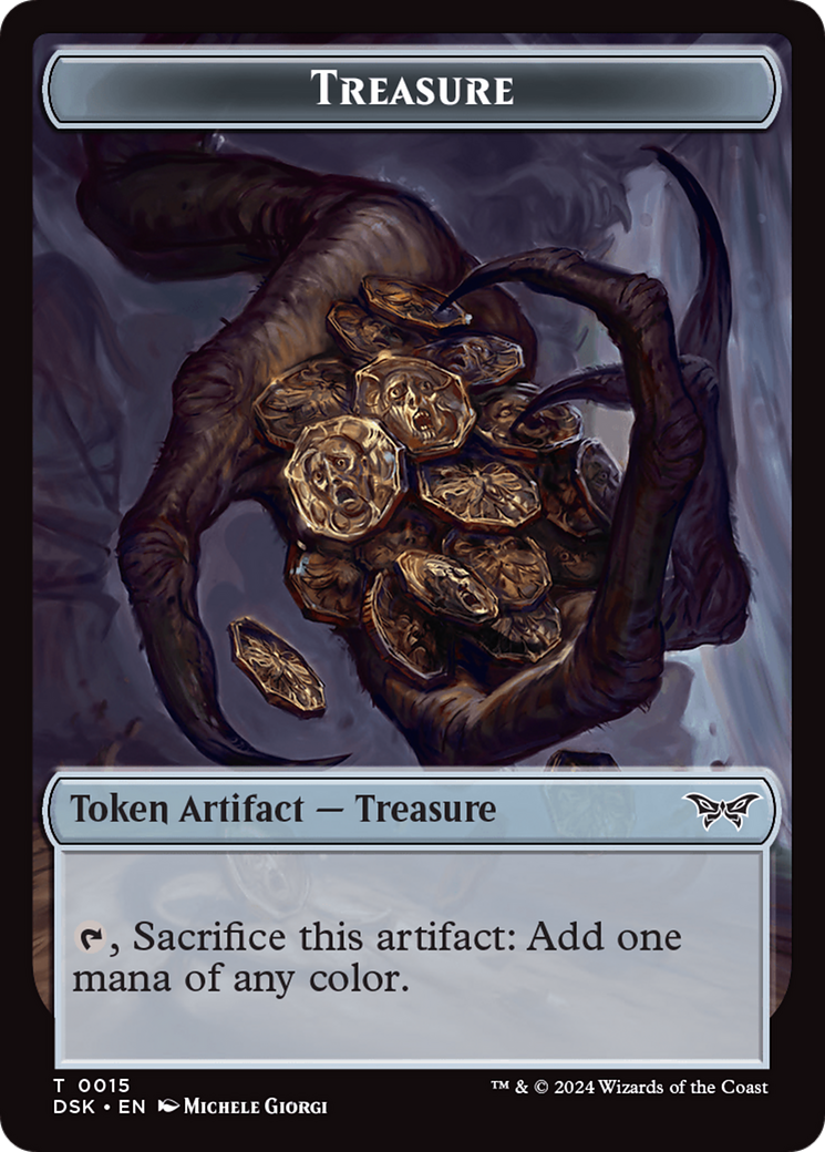 Treasure Token [Duskmourn: House of Horror Tokens] - Destination Retro