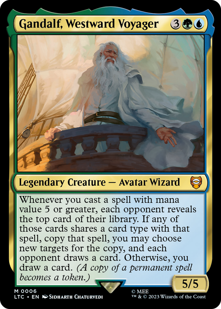 Gandalf, Westward Voyager [The Lord of the Rings: Tales of Middle-Earth Commander] - Destination Retro