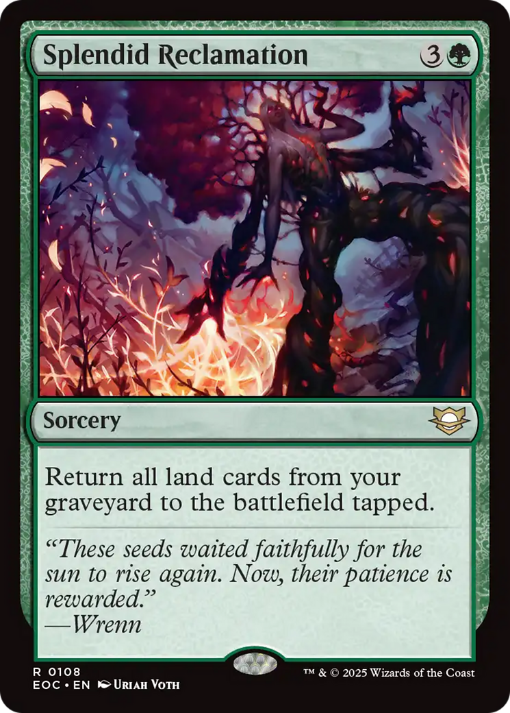 Splendid Reclamation [Edge of Eternities Commander] - Destination Retro