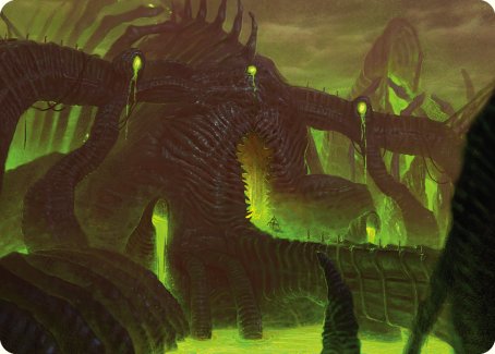 The Dross Pits Art Card [Phyrexia: All Will Be One Art Series] - Destination Retro