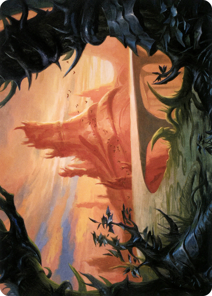 Slagwoods Bridge Art Card [Modern Horizons 2 Art Series] - Destination Retro