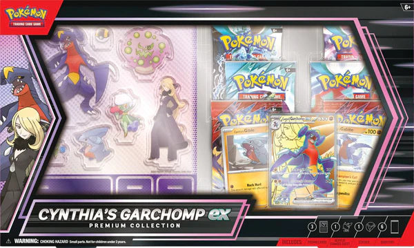Pokémon TCG: Cynthia's Garchomp ex Premium Collection - Destination Retro
