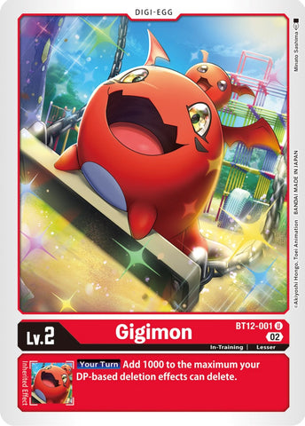 Gigimon [BT12-001] [Across Time] - Destination Retro