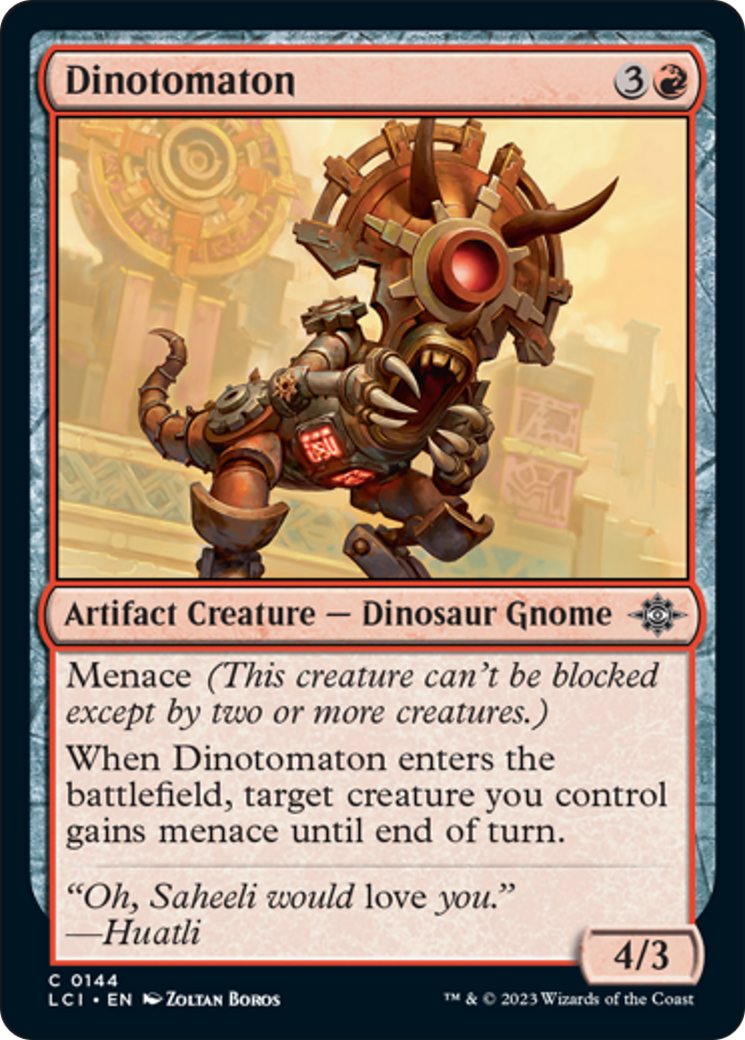 Dinotomaton [The Lost Caverns of Ixalan] - Destination Retro